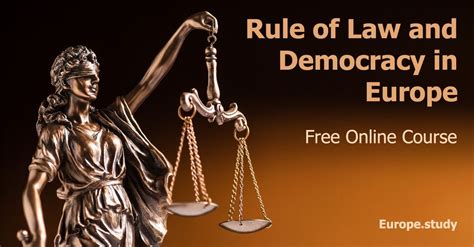 Rule Of Law And Democracy In Europe Europestudy