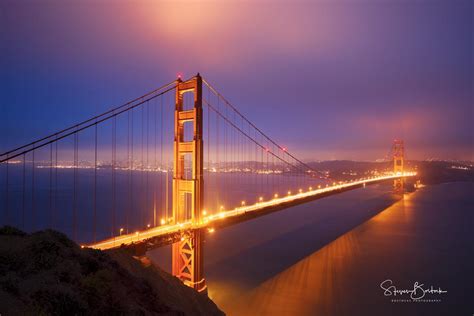 Golden Gate Bridge Night Bostocks Photography