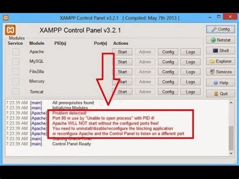 How Fix Xampp Apache Problem How To Solve Apache Problem YouTube