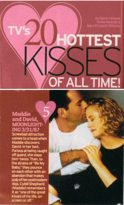 Tv Guide 20 Hottest Kisses Of All Time
