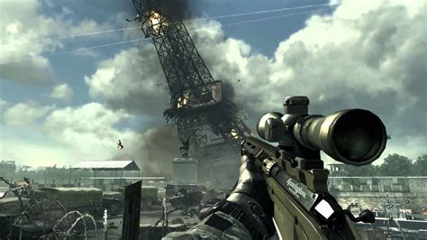 Call Of Duty Modern Warfare 3 Destruction Tour Eiffel