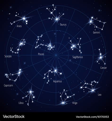Constellation Map With Names