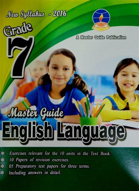 Master Guide Grade 7 English Language Booksylk