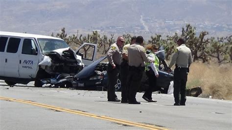 Four Killed In Two Vehicle Crash In Palmdale Updated
