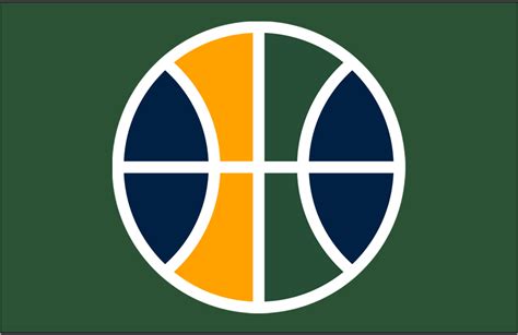 Despite no history of jazz music in utah, the name was kept. Utah Jazz Alt on Dark Logo - National Basketball ...