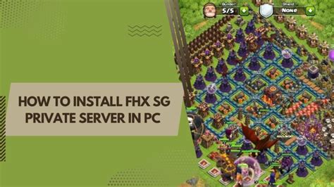 How To Install Fhx Sg Private Server In Pc Windows 7 8 10 And Mac