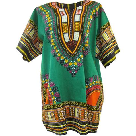 Green African Dashiki Green Dashiki Shirt Unisex Top Dress Plus Size 1240 Rub Liked On