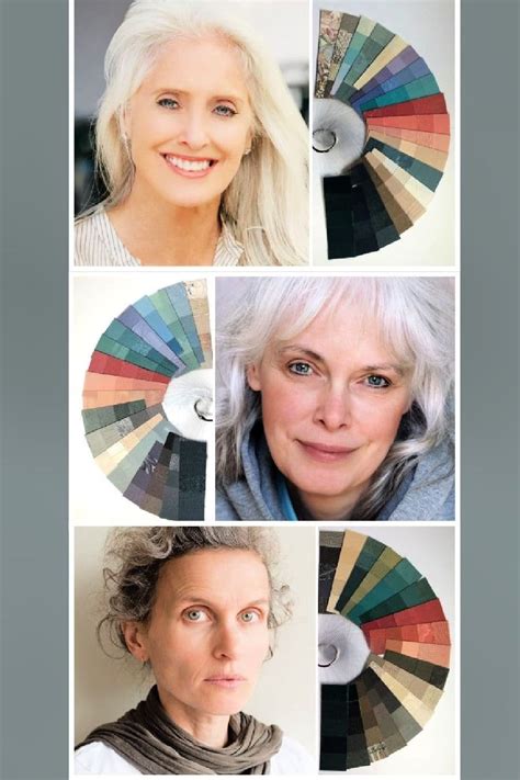 Makeup Color Palette For Gray Hair