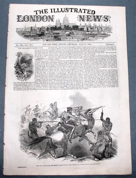 The Illustrated London News Vol Ix No 220 July 18 1846 By Various
