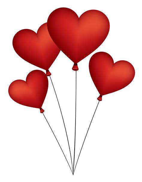 Heart Balloon Png Free File Download Png Play