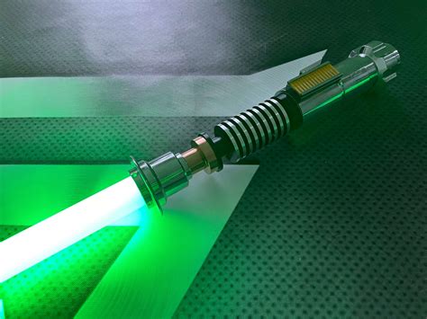 Luke Skywalker Force FX Lightsaber Dueling Lightsaber Base lit - ARTSABERS
