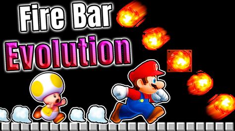 Super Mario Evolution Of The Fire Bars 1985 2020 Youtube