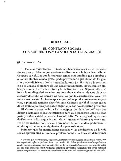 • la dinámica de los derechos en el pensamiento moderno. rousseau-ii-el-contrato-social.pdf | Contrato social ...