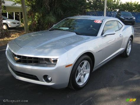 2010 Silver Ice Metallic Chevrolet Camaro Lt Coupe 25500881 Gtcarlot