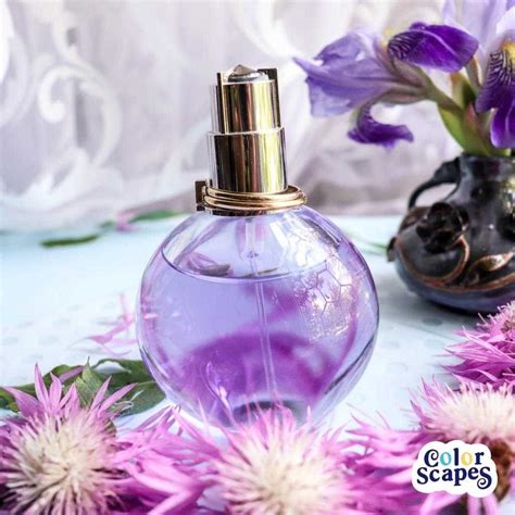 Perfume Collection Lavender Color Scape Art Wallpaper Perfume