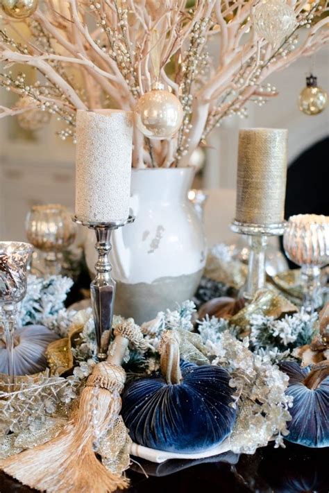 Easy Way To Create My Viral Blue Christmas Tree Silver Christmas