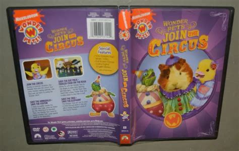 Dvd Wonder Pets Join The Circus 399 Picclick