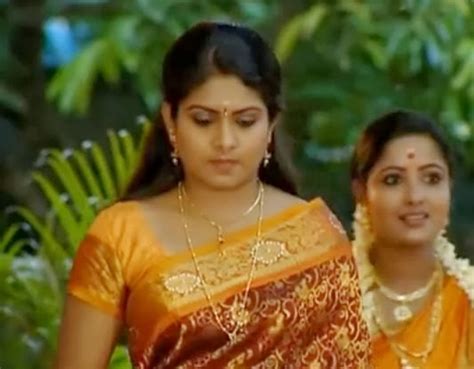Parasparam Serial Actress Images In Saree Cinehub