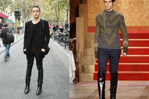 High Boots The Knee High Boots For Men Are Back Men Style Fashion