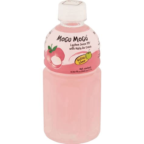 Mogu Mogu Drink Lychee 320ml Woolworths