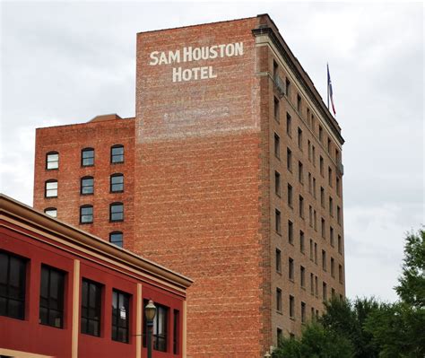 The price is $467 per night from aug 2 to aug 2. Houston in Pics: Red-brick Sam Houston Hotel