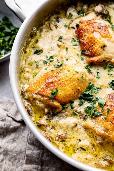 Chicken Fricassee - Easy Chicken Recipes