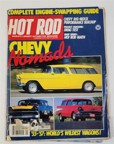 Pv Hot Rod Magazine January Volume Issue Chevrolet Ford