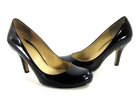 Find great deals on ebay for black pumps. NINE WEST WOMEN'S AMBITIOUS BLACK CLASSIC PATENT LEATHER ...