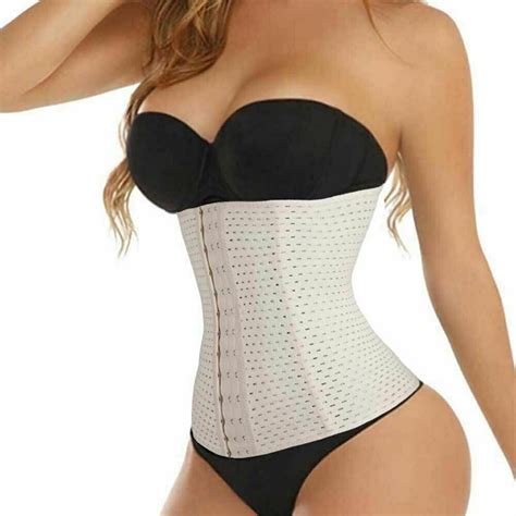 Womens Seamless Waist Trainer Cincher Corset Breathable Invisible Body Shaper Waist Training