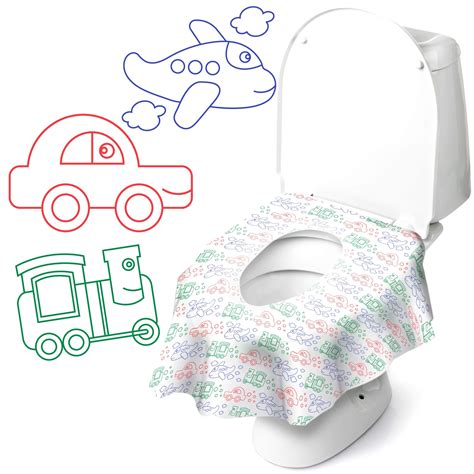 Cadily On The Go Disposable Toilet Seat Covers For Kids And Adults 20 X