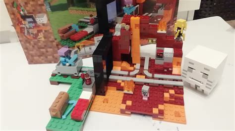 Lego Minecraft Build Lego 21143 And Pro Story Youtube