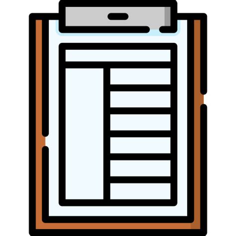 Clipboard Special Lineal Color Icon