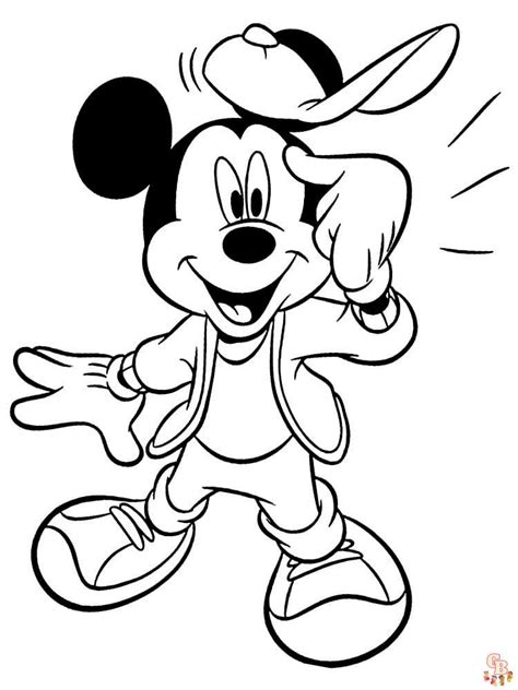 Top Dibujos Mickey Mouse Para Colorear Gbcolorear