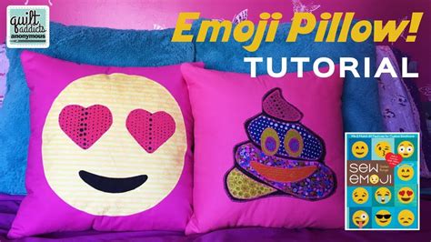 Make An Emoji Pillow With The Sew Emoji Book By Gailen Runge Sewing