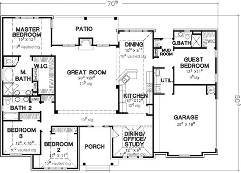 48 4 Bedroom One Story Farmhouse Plans Great Concept