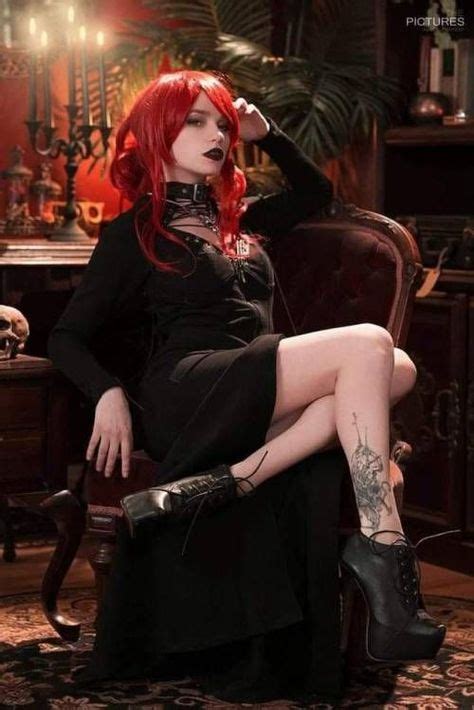 Redhead Gotic Gothic Beauty Goth Beauty Hot Goth Girls