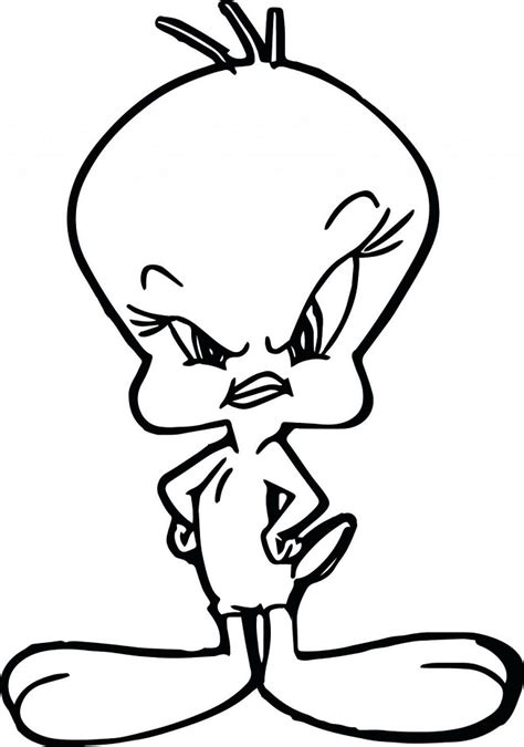Tweety Looney Tunes Coloring Page Free Printable Coloring Pages For Kids