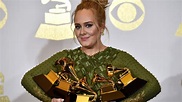 Grammy-Verleihung 2017 Adele gewinnt fünf Grammys und bricht Live ...