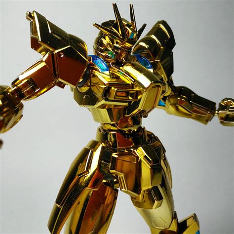 Build Burning Gundam Gold Version I Won This From The New Year