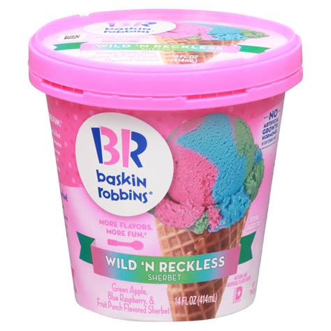 Blue Raspberry Ice Cream Baskin Robbins