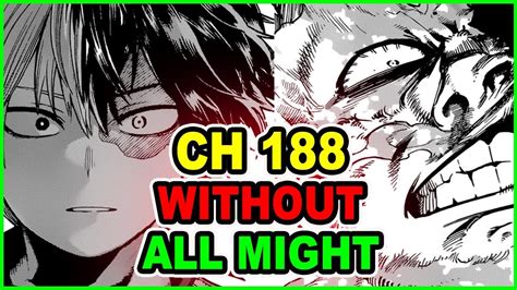 Omg That Happened My Hero Academia Chapter 188 Manga Breakdown Youtube