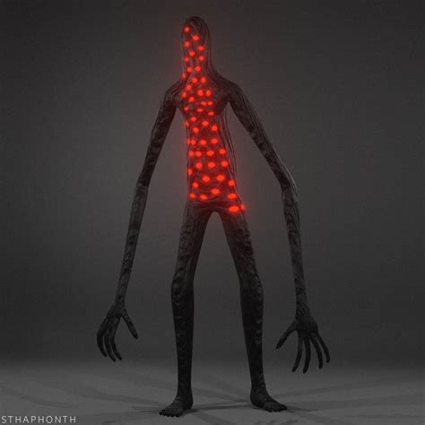 Trevor Henderson Creature Giant With Red Dots By Sthaphonthofficials
