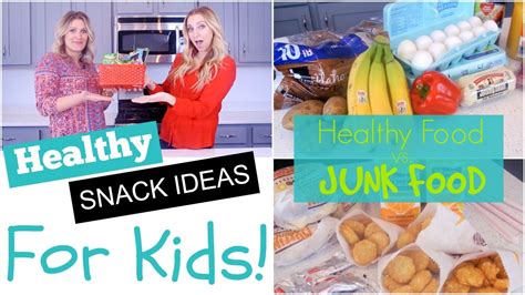 Junk food is unhealthy food that is high in calories from sugar or fat, with little dietary fiber, protein, vitamins, minerals, or other important forms of nutritional value. Easy & Healthy Snack Ideas for Kids! Which is Cheaper ...