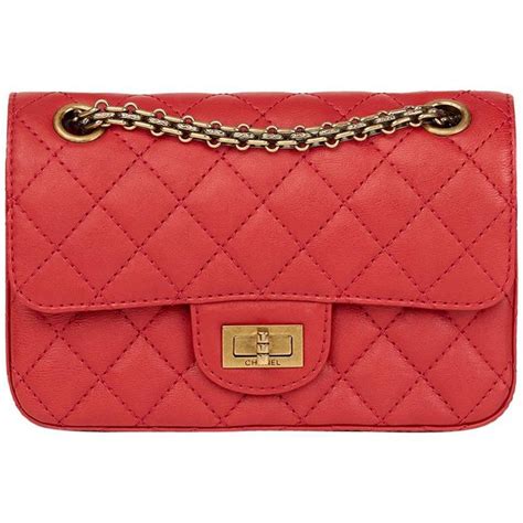 2017 Chanel Red Quilted Calfskin Leather 255 Reissue 224 Double Flap