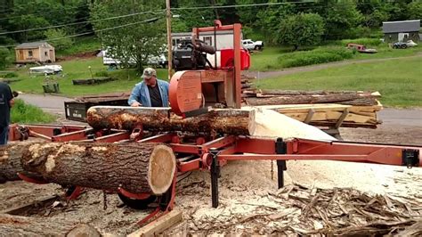Up Lumber Sawmill Custom Cutting Pine Logs With Wood Mizer Lt40hd