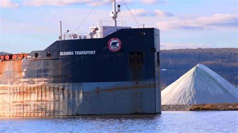 Algoma Transport The Bear Delivers Salt And Salutes Youtube
