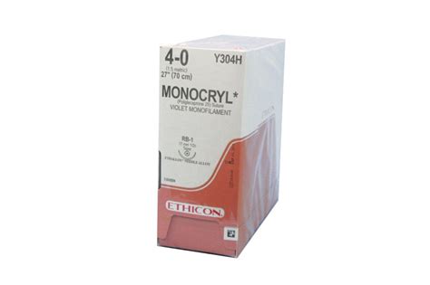 Monocryl 40 Ag Rb 1 ½circ C36 Arkanum MÉxico