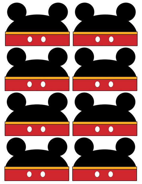 We have mickey mouse themed first birthday party supplies ranging from napkins to banners and everything in between. Mickey Mouse Labels Free Printable | Paper Trail Design ...