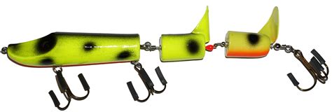 Hi Fin Twin Teasertail Surface Lure Musky Shop