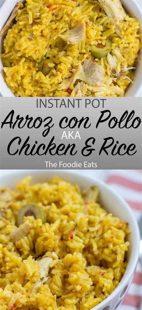 This recipe for yellow rice can be found on the package for our stand up vigo yellow rice. Instant Pot Arroz con Pollo (Chicken & Yellow Rice ...